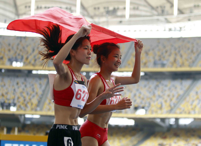 &#34;Đôi bạn cùng tiến&#34; mang lại thành tích cao cho điền kinh Việt Nam.