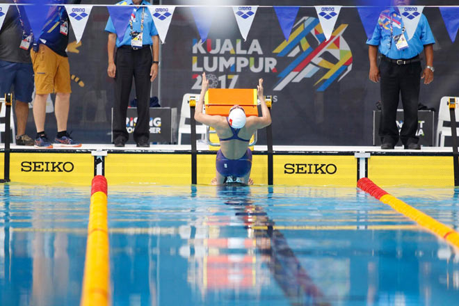 Siêu nhân bơi Ánh Viên: Giành &#34;mưa&#34; HCV, khuynh đảo SEA Games - 2