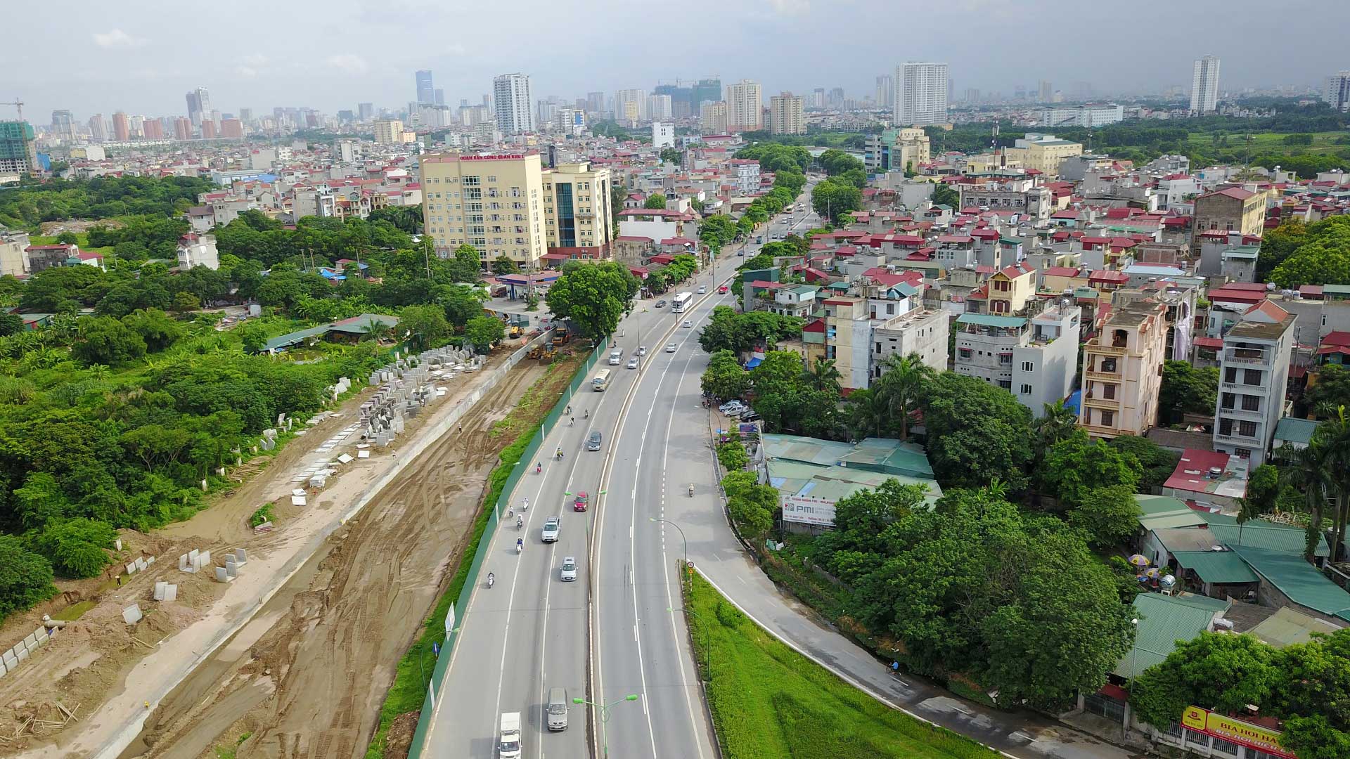 Cận cảnh tuyến đường nghìn tỷ nối Mai Dịch - cầu Thăng Long - 9