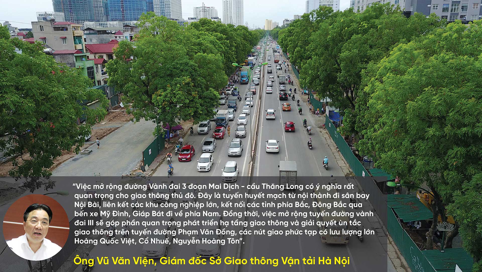 Cận cảnh tuyến đường nghìn tỷ nối Mai Dịch - cầu Thăng Long - 14