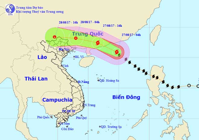 Bão số 7 tăng tốc khủng khiếp, miền Bắc sắp mưa to diện rộng - 1