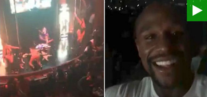 McGregor nốc rượu giải sầu, Mayweather vui vẻ bên dàn mỹ nữ - 7