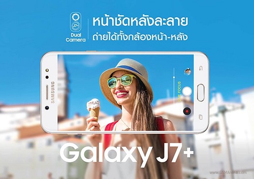 Samsung Galaxy J7+ với cụm máy ảnh kép sắp trình làng - 1