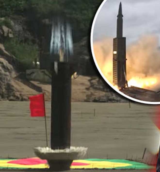 HQ bất ngờ tung video phóng tên lửa “nắn gân” Triều Tiên - 1