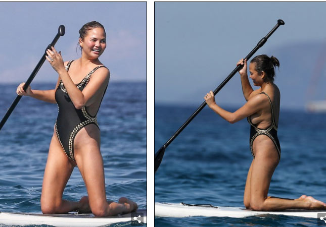 Áo tắm lộ hết khuyết điểm cơ thể của &#34;nữ thần bikini&#34; - 3