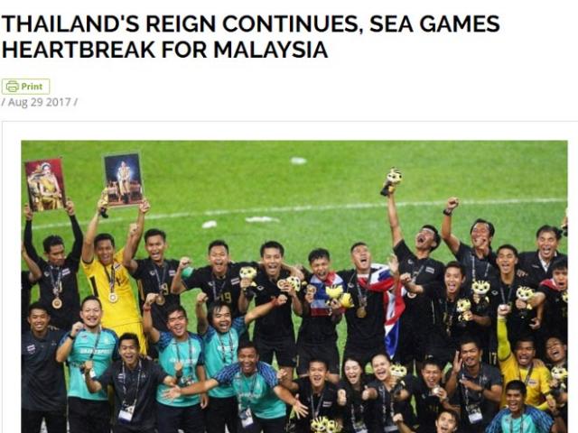 Báo chí thế giới: Quyền uy ”vua SEA Games” Thái Lan, đau đớn Malaysia