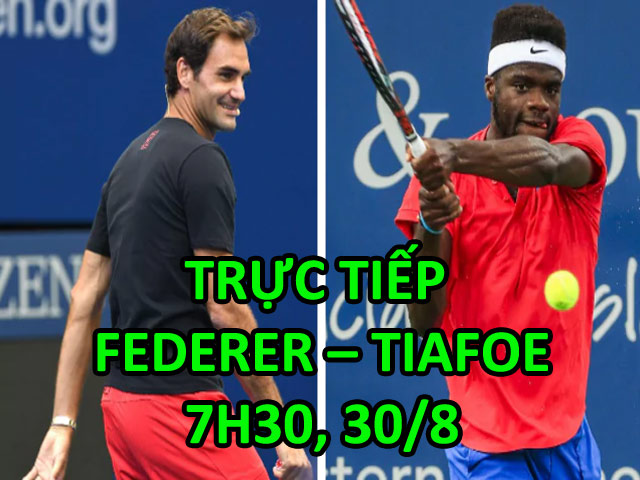 TRỰC TIẾP tennis Federer - Tiafoe: Thắng kiểu tốc hành?