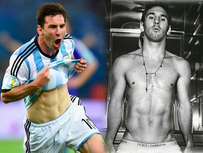 Messi: Chàng còi tưởng chỉ cao 1m4 thành cầu thủ 1m7, cơ bắp &#34;hoành tráng&#34; - 1