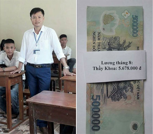 Thầy giáo lương 5,6 triệu đồng chia sẻ về dự định tương lai gây sốt - 1