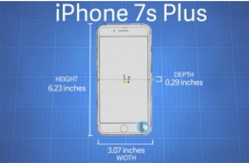 iPhone 7s và 7s Plus lộ kích thước - 3