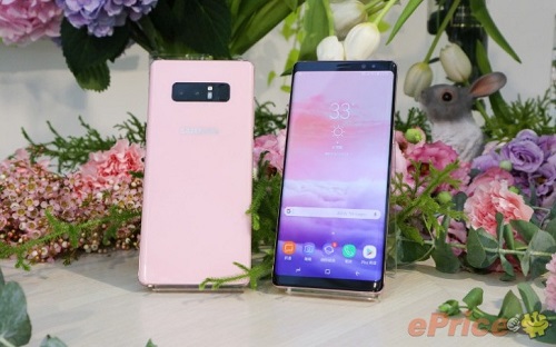 Samsung ra mắt Galaxy Note 8 màu hồng đầy nữ tính - 1