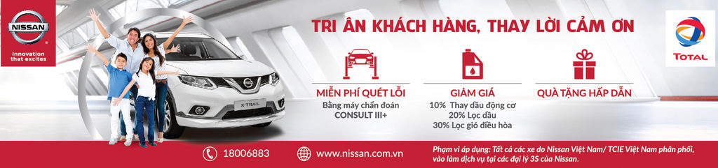 Nissan Việt Nam ưu đãi &#34;Tri ân khách hàng, thay lời cảm ơn&#34; - 1