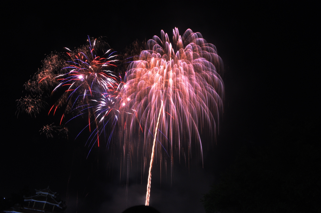 Pháo hoa rực sáng trên bầu trời Sài Gòn mừng Tết độc lập - 1