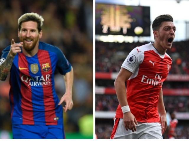 Messi: Chặn Ozil đến Barca, bình thản ăn hàng trước “sóng dữ”