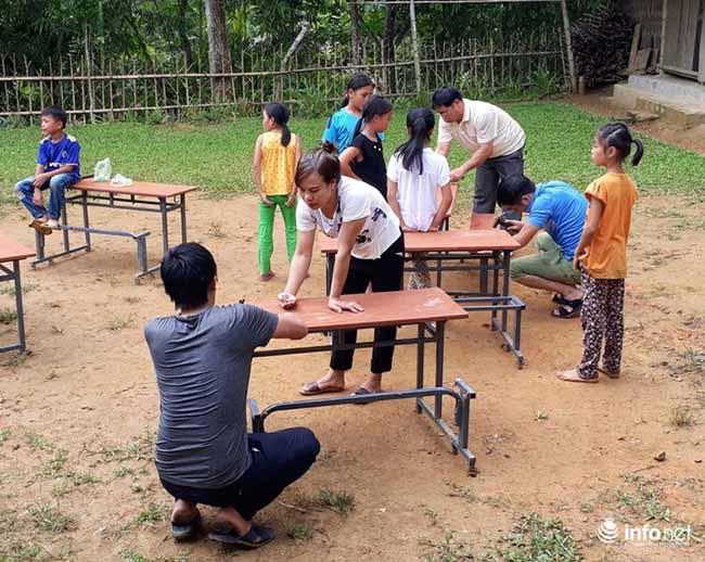 Nhấn vào ảnh để phóng to Xót lòng nhìn những lớp học tạm bợ ở miền Tây xứ Thanh trước ngày khai giảng - 8