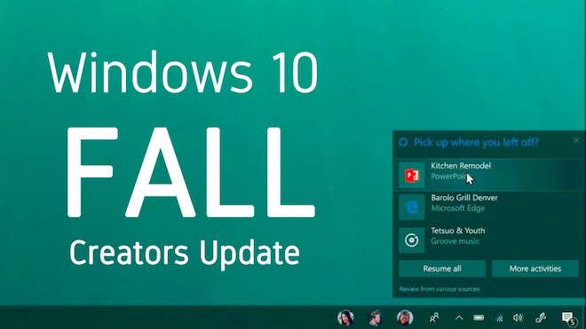 Microsoft Windows 10 Fall Creators Update phát hành tháng sau - 1