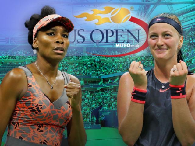 Venus - Kvitova: Quần chiến 155 phút, giành vé ngoạn mục (Tứ kết US Open)