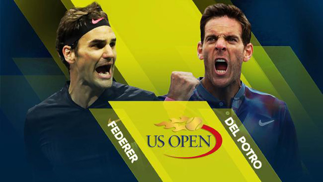 &#34;Đấu súng&#34; ở US Open: Federer bỗng hóa thỏ non, Del Potro lại thành cáo già - 1
