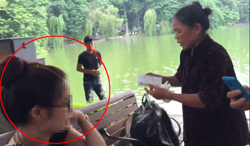 Nghi hotgirl là "tăm tặc", cụ bà nhặt rác gọi công an tới bắt - 3