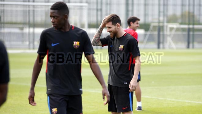 “Bom tấn” Dembele 140 triệu euro “bắt sóng” Messi, Barca vui như hội - 3