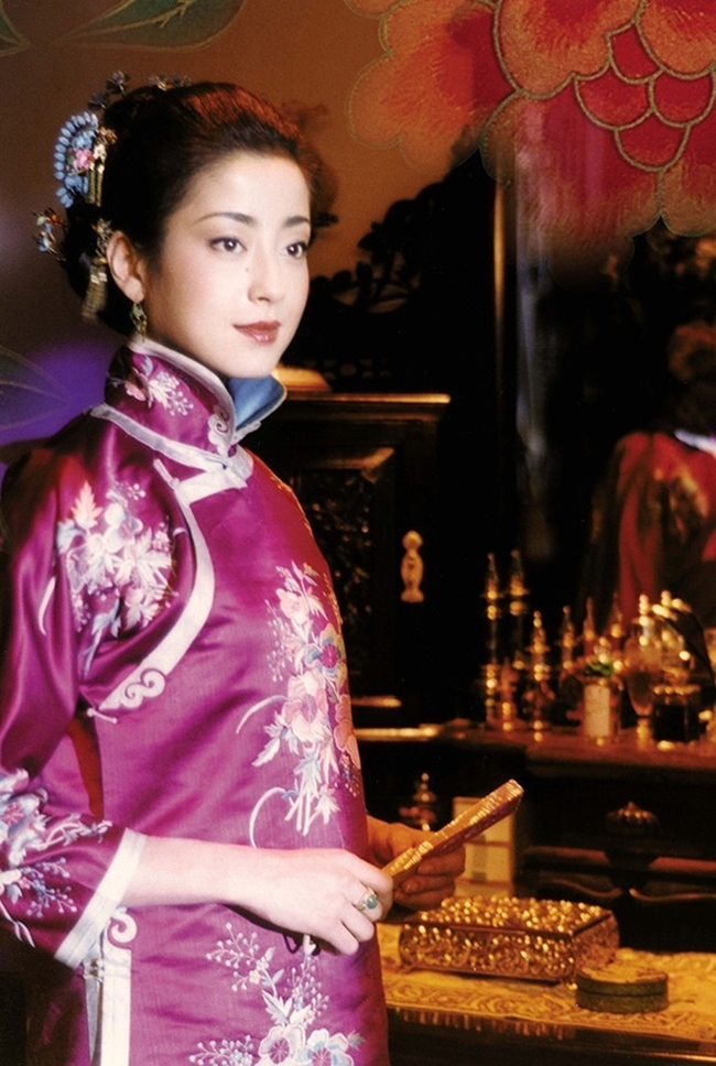 Hình ảnh của Rie Miyazawa trong tạo hình một bộ phim Trung Quốc.