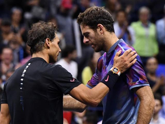 US Open: Nadal ra loạt đòn hảo hạng, Del Potro thất thần
