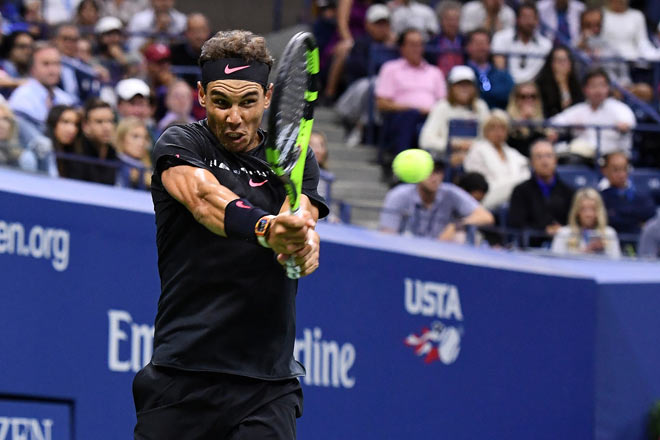 US Open: Nadal ra loạt đòn hảo hạng, Del Potro thất thần - 5