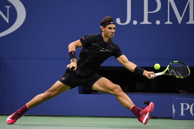 US Open: Nadal ra loạt đòn hảo hạng, Del Potro thất thần - 8