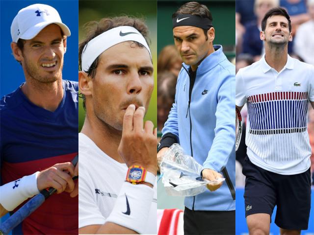 Nadal sắp có 16 Grand Slam, áp sát Federer: ”Đội ơn” Djokovic, Murray