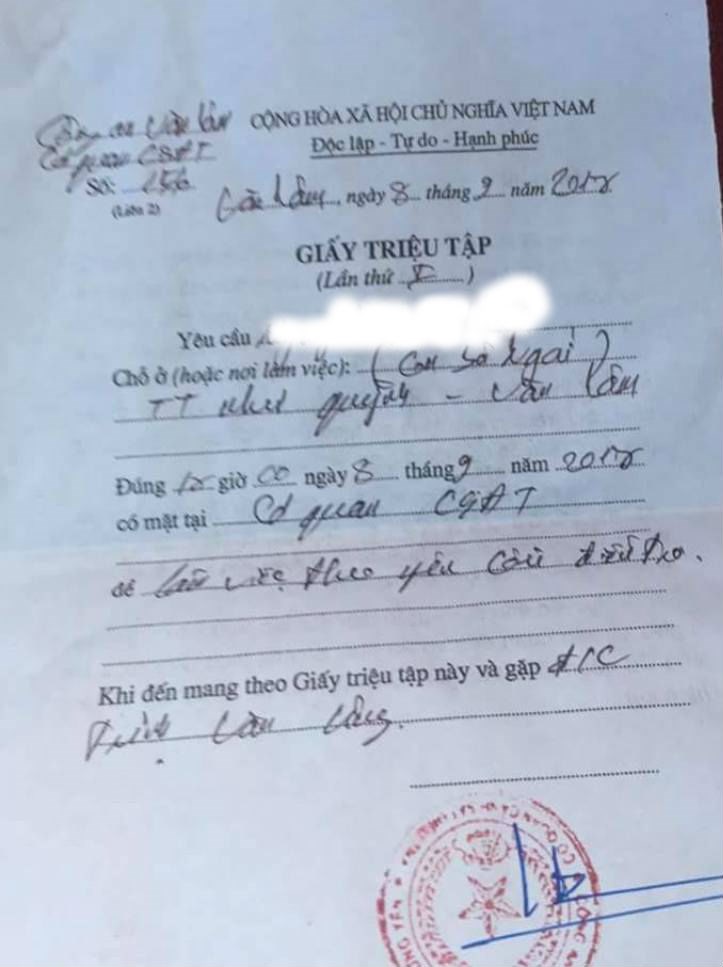 Tài xế trả tiền lẻ bị công an triệu tập nói gì? - 2