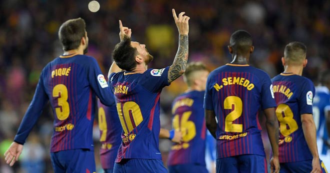Barca thắng &#34;bàn tay nhỏ&#34;: Ma thuật Messi, hào quang hé mở - 2