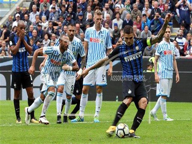 Inter Milan - SPAL: Song tấu ”sát thủ” Icardi - Perisic