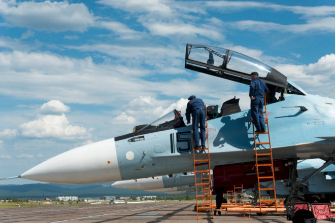 11 hình ảnh ấn tượng về chiến đấu cơ Su-30SM mới nhất của Nga - 2