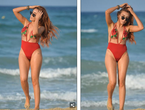 Tình 1 đêm của Wayne Rooney mặc áo tắm trong suốt khiêu khích - 5