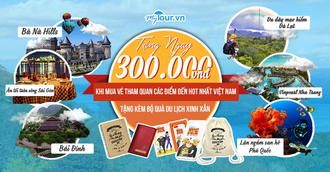 “Bùng nổ” đại tiệc quà tặng đón mừng sinh nhật Mytour.vn - 1