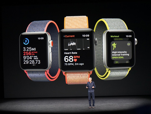 Apple ra mắt Watch Series 3 tích hợp 4G, giá 9 triệu đồng - 1