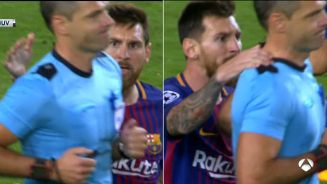 Messi “vùi dập” Juve, &#34;trêu&#34; trọng tài như Ronaldo nhưng thoát thẻ đỏ - 4