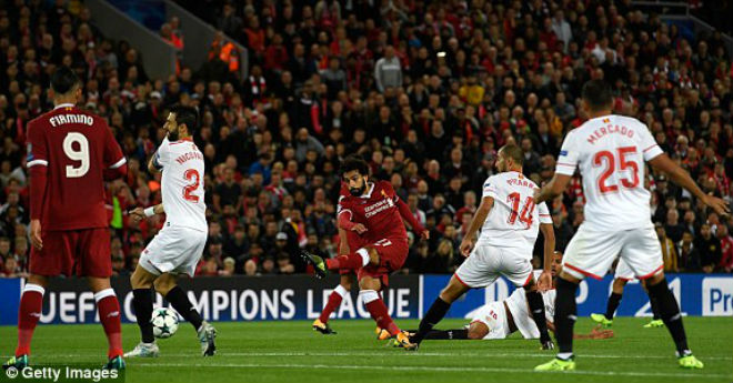 Liverpool - Sevilla: Thảm họa thẻ đỏ, hỏng phạt đền - 1