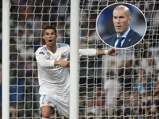 Cúp C1: Real đại thắng, Zidane ”đòi” poker cho Ronaldo