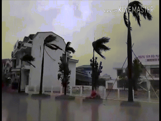 Bản tin thời tiết 9h30: Bão số 10 bắt đầu "oanh tạc" vùng biển Hà Tĩnh-Quảng Trị