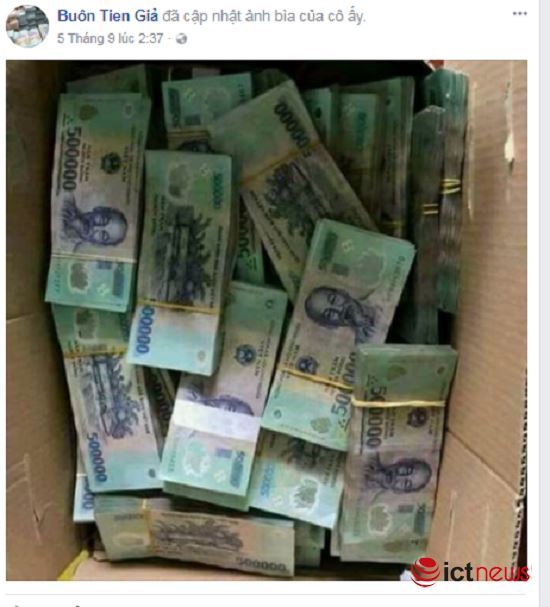 Mua tiền giả trên Facebook dễ như… mua rau - 2