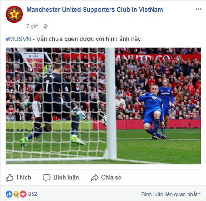 Triệu fan MU an ủi Rooney: Rời sân mới dám &#34;hủy diệt&#34; Everton - 4