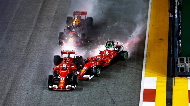 Đua xe F1, Singapore GP: “Ngựa chiến” tự sát, “Mũi tên bạc&#34; chạm vinh quang - 3