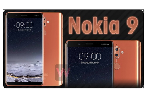 Nokia 9 lộ diện, màn hình tràn cạnh như Samsung Galaxy S8 - 1