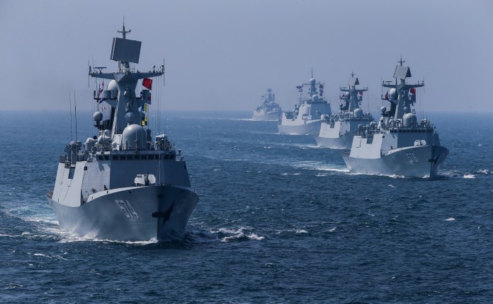 Nga-Trung tập trận hải quân rầm rộ sát Triều Tiên làm gì? - 1