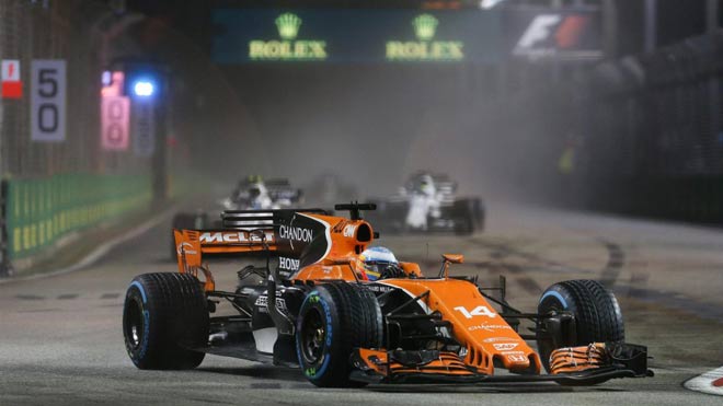 Đua xe F1, Singapore GP: “Thần may mắn” ngoảnh mặt, cơn ác mộng màu đỏ - 4