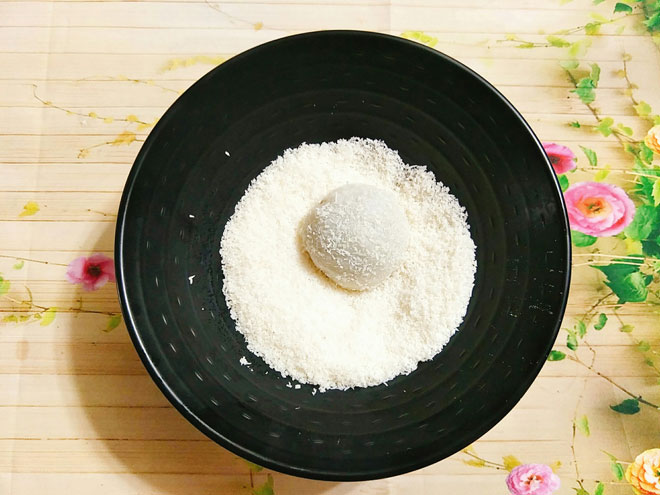 Công thức làm bánh mochi nhân đậu đỏ mềm dẻo, đơn giản tại nhà - 8