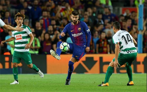 Chi tiết Barcelona - Eibar: Đánh tennis, Messi lập poker (KT) - 3