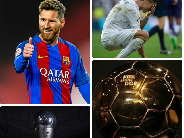 Messi 9 - Ronaldo 0: Cuộc đua Quả bóng vàng, FIFA The Best sẽ có biến?