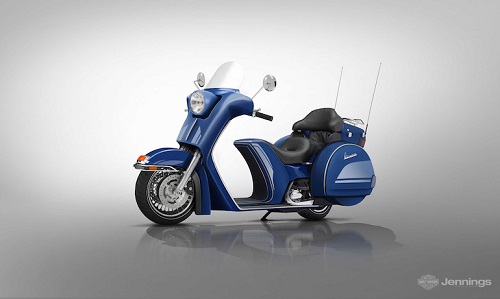 Những ý tưởng độc đáo nếu Vespa sản xuất mô tô PKL - 3